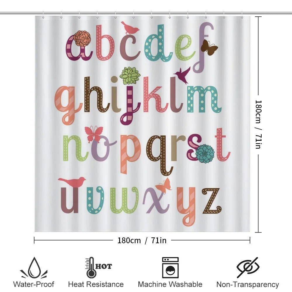 Girly Feminine Alphabet — Detail 2