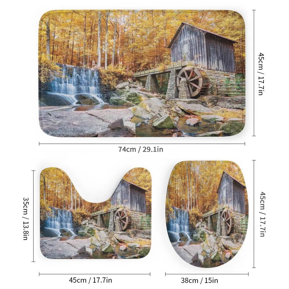 Historic Mill Autumn — Detail 1