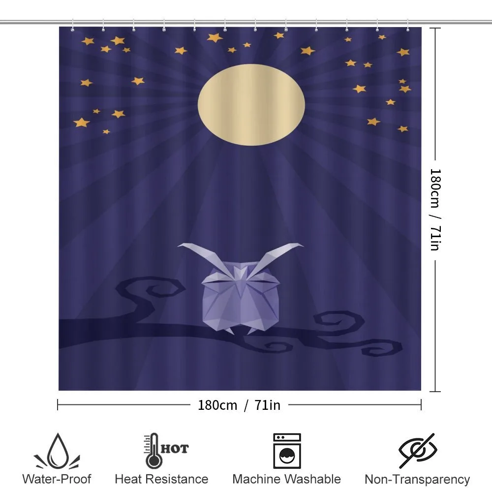 Origami Bird at Night — Detail 2
