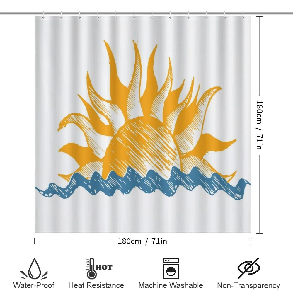 Sun and Fire Like Beams — Detail 2
