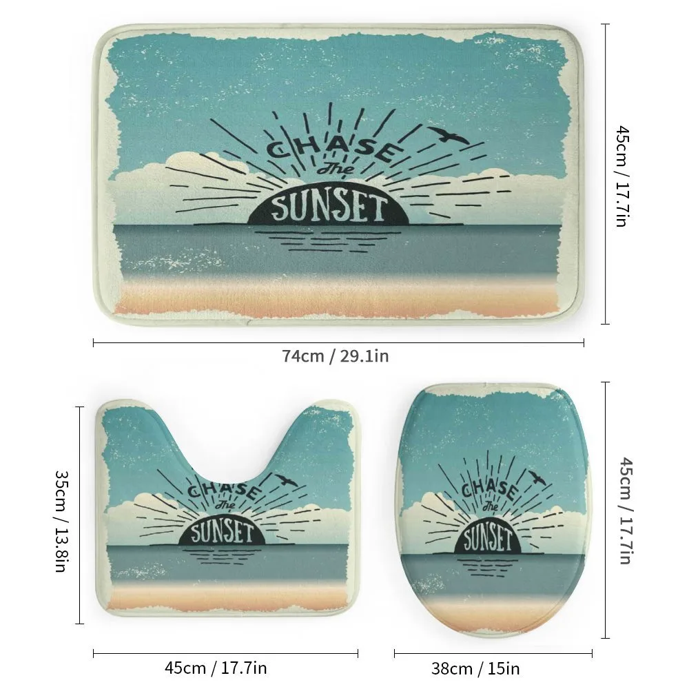 Typographic Chase the Sunset — Detail 1