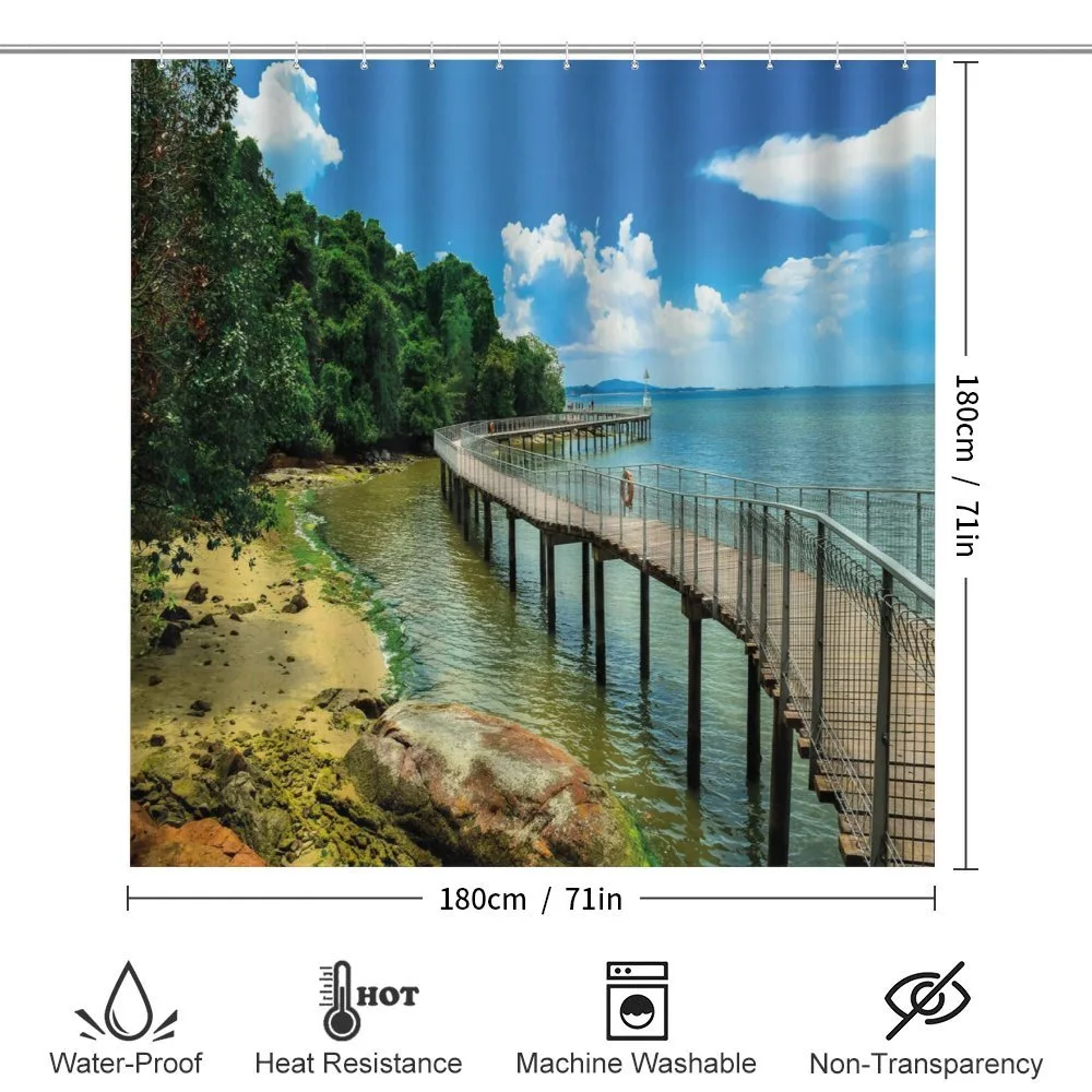 Boardwalk Sandy Shore — Detail 2