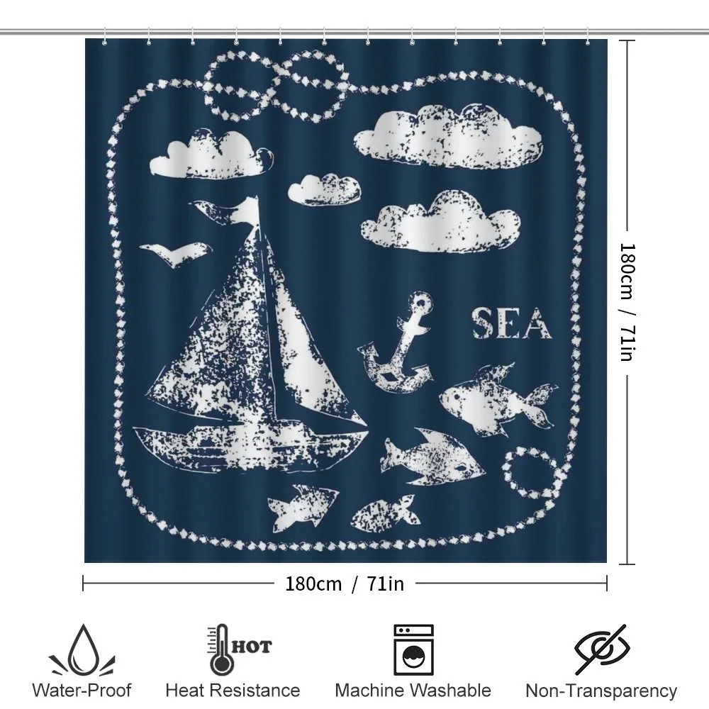 Boat Clouds Anchor — Detail 2