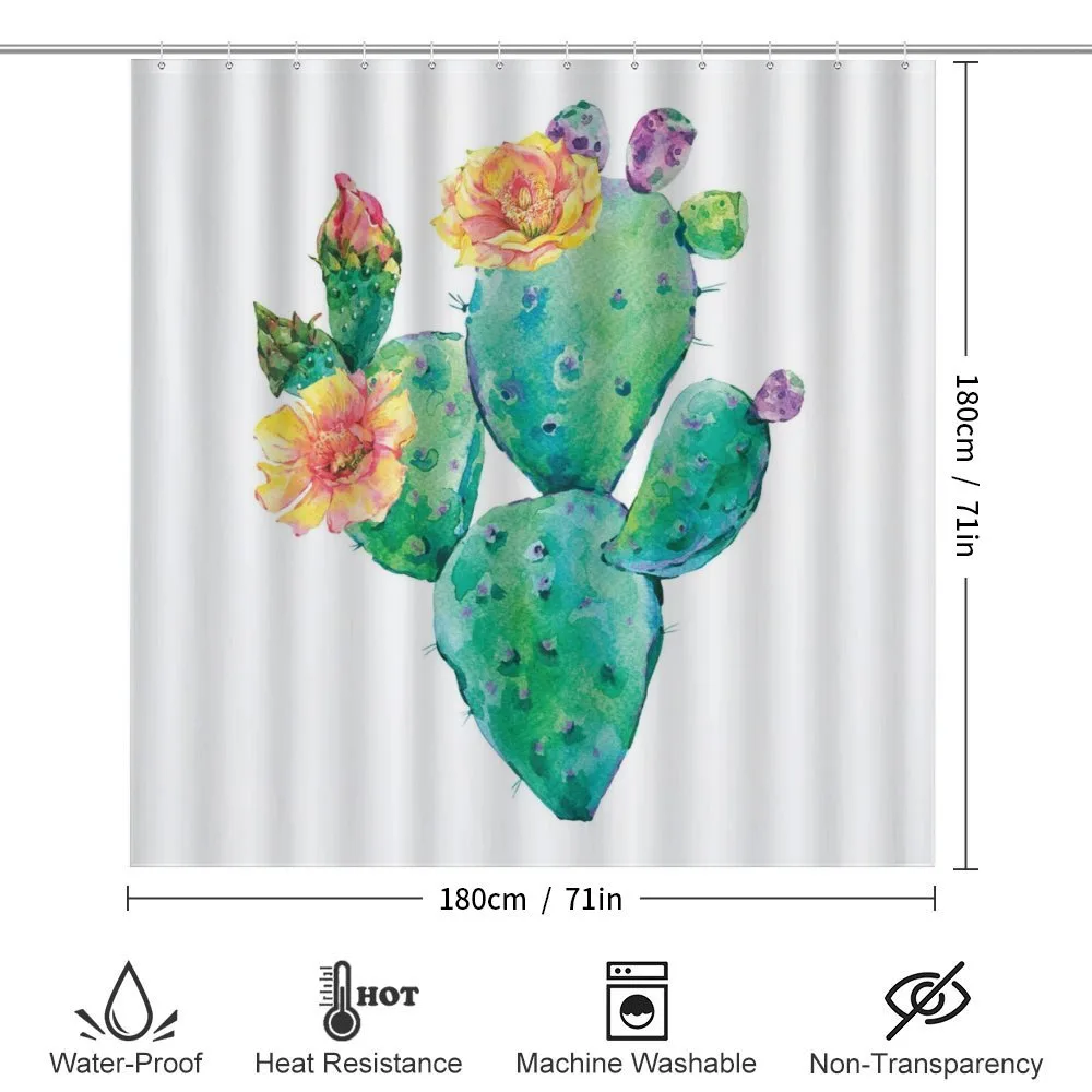 Cactus with Flowers — Detail 2
