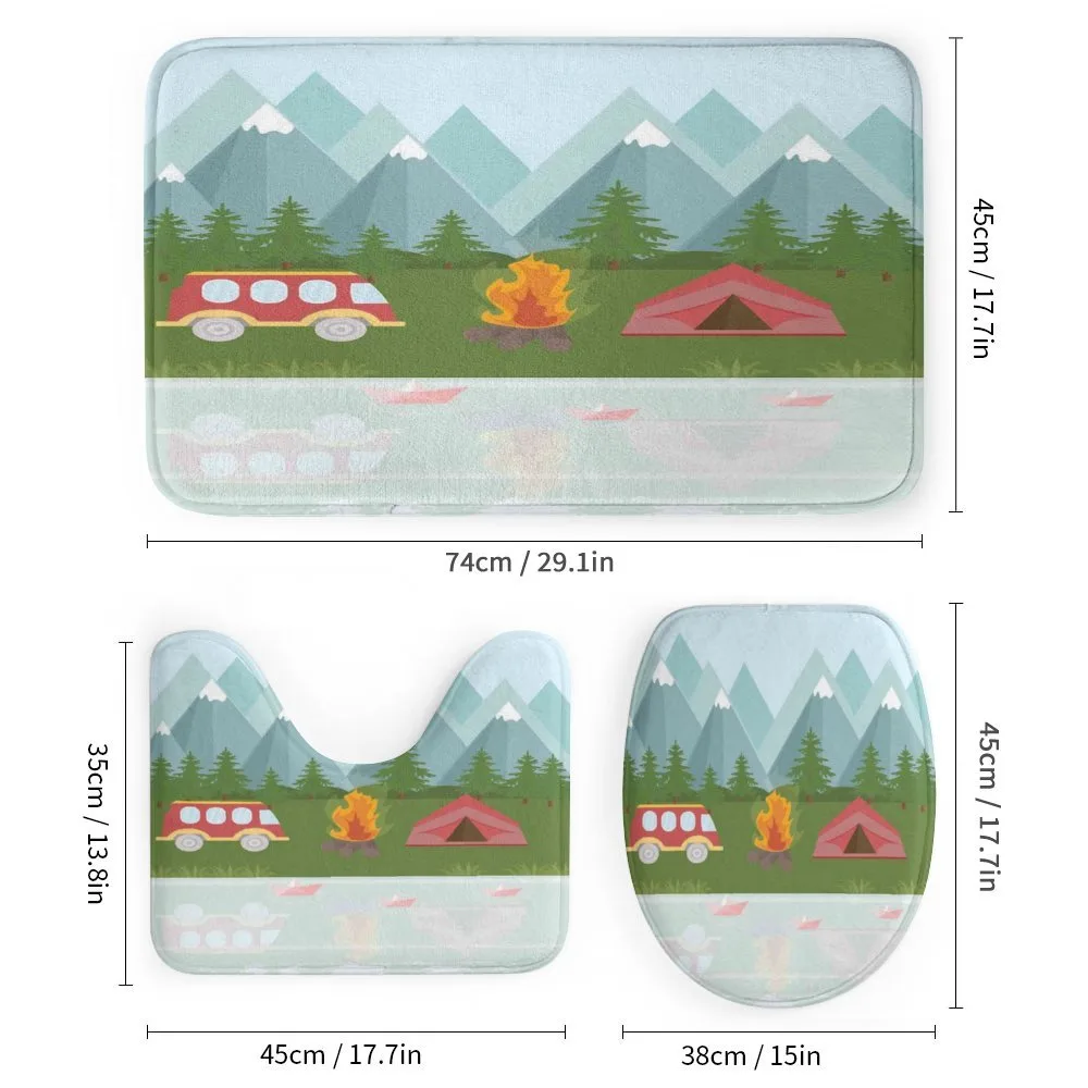Cartoon Caravan Tent — Detail 1