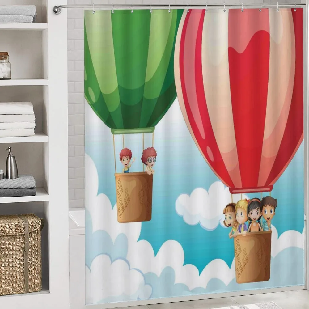 Children in Balloons — Detail 4
