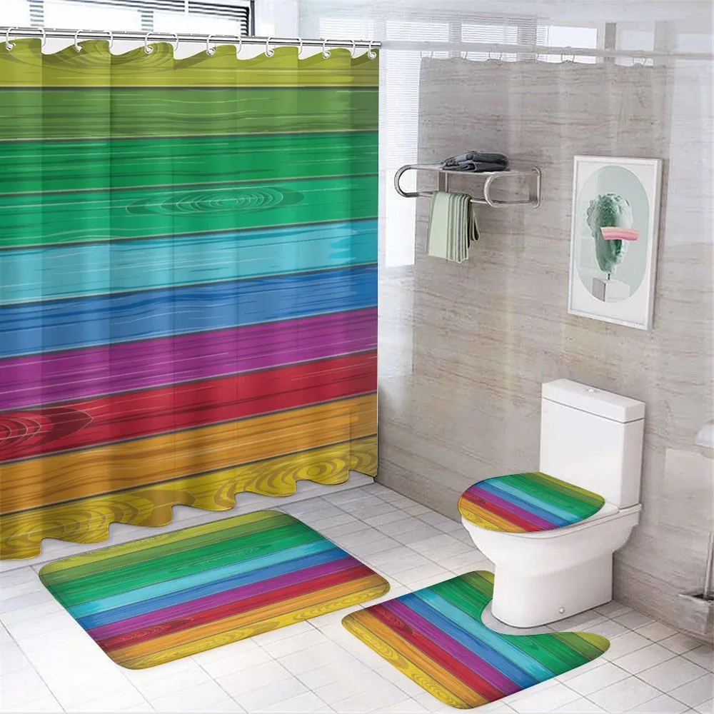 Colorful Wood Stripes — Your design