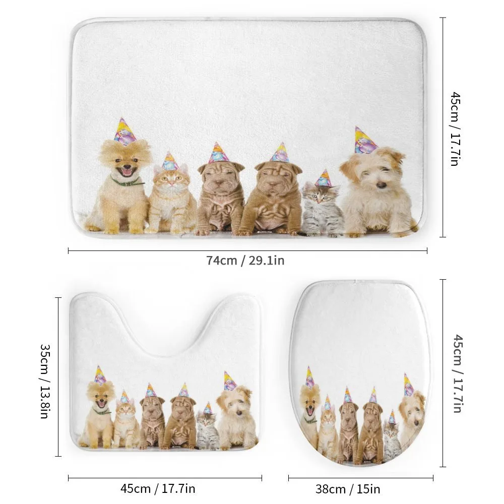 Dogs Cats at a Party — Detail 1