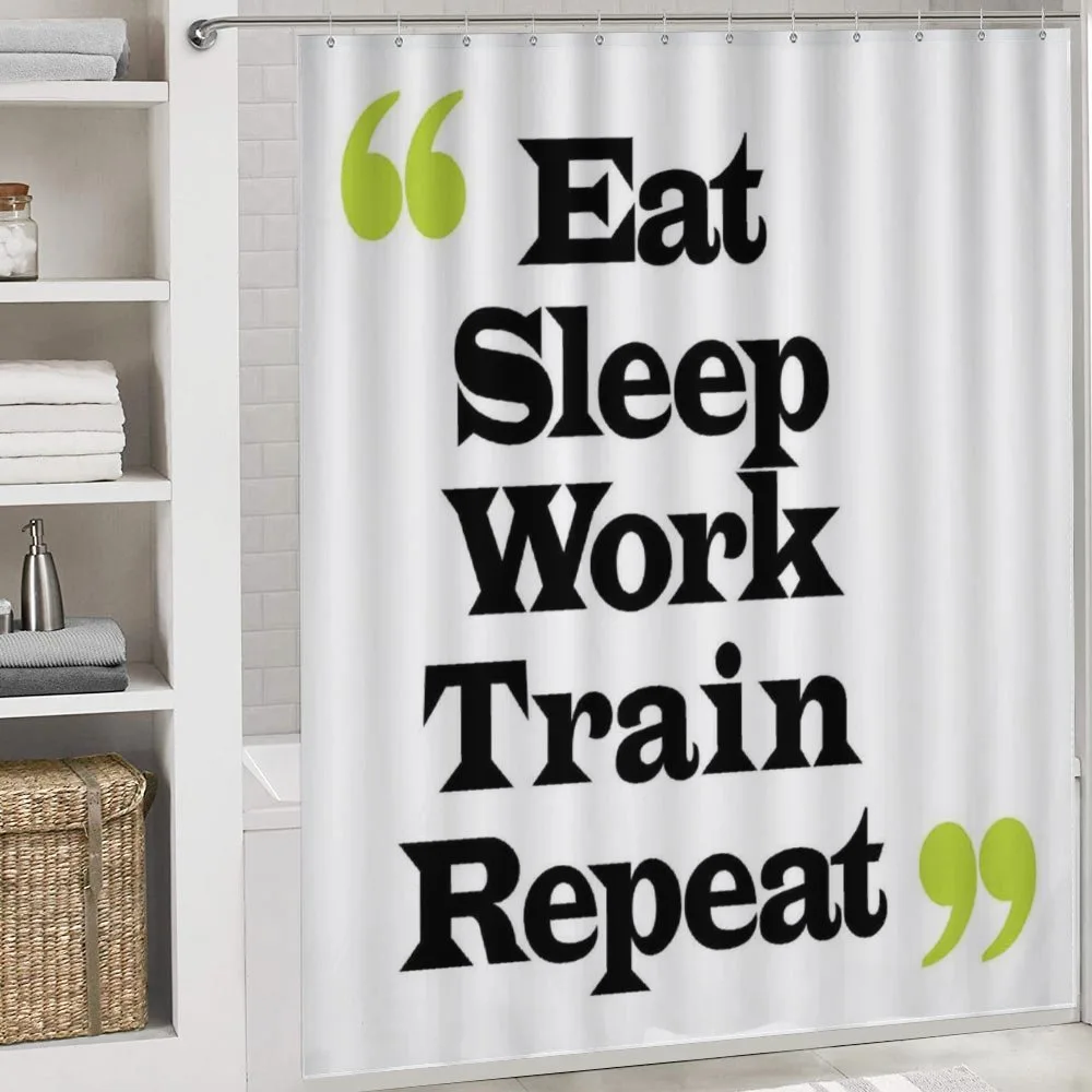 Eat Sleep Work Train Repeat — Detail 4