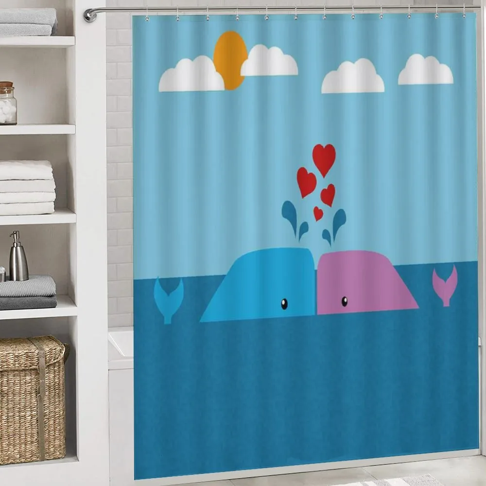 Lover Whales in Ocean — Detail 4