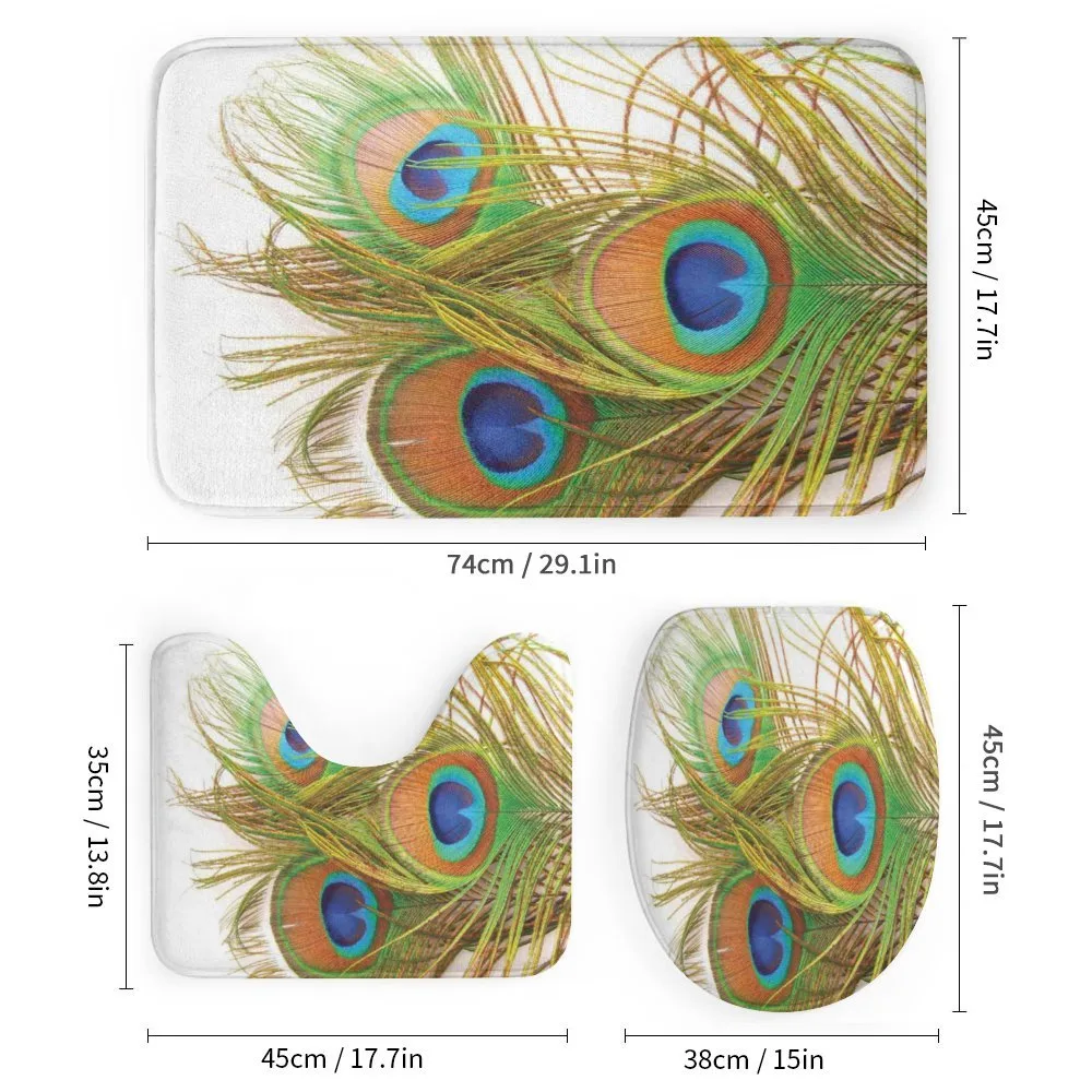 Modern Peacock Feathers — Detail 1