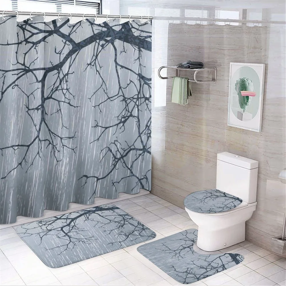Rainy Day Winter Branches — Your design