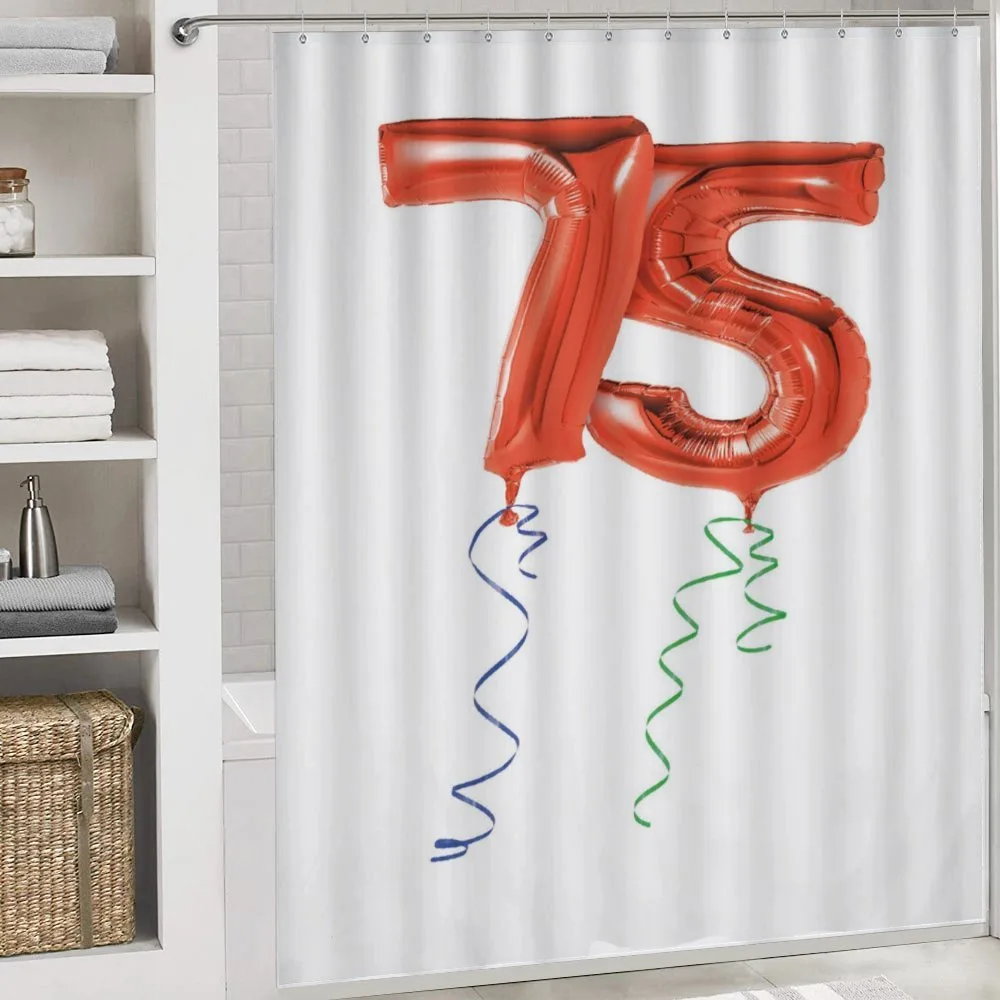 Red Number Balloons — Detail 4