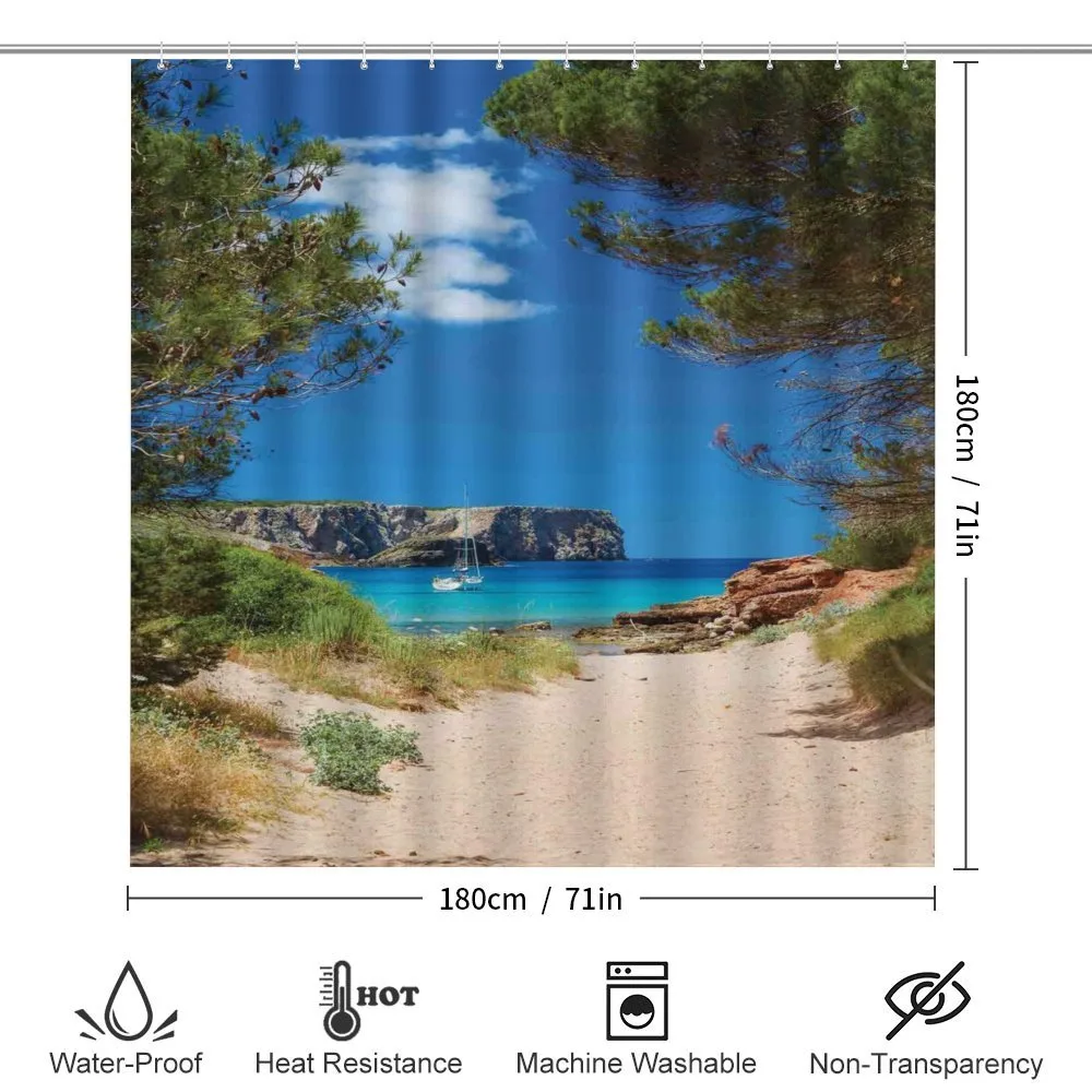 Sand Pathway to Ocean — Detail 2