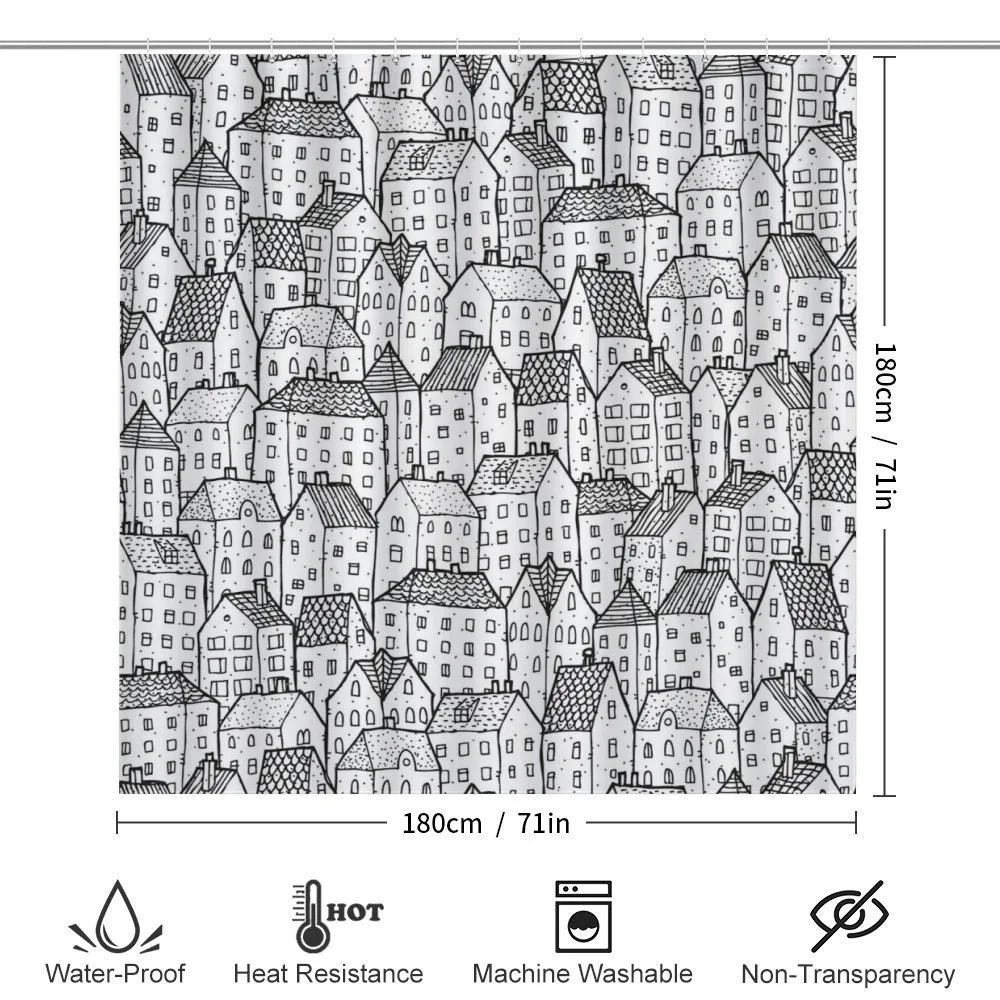 Sketch Style Urban Area — Detail 2