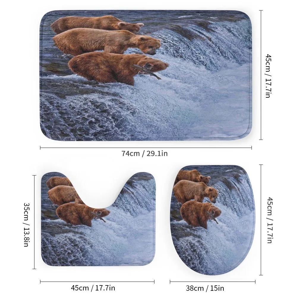 Wild Bear Fish Nature — Detail 1