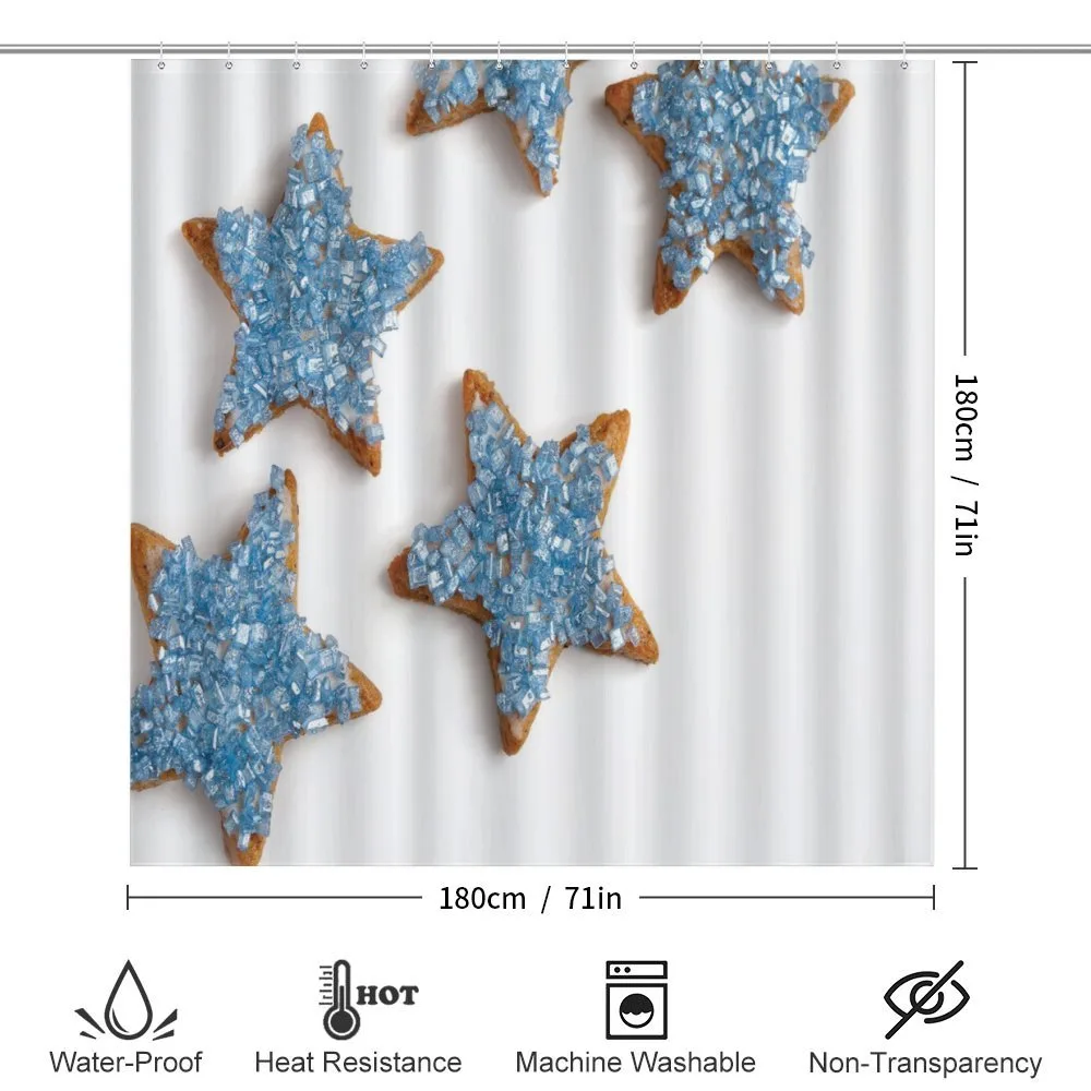 Baked Biscuits in Star Shape — Detail 2