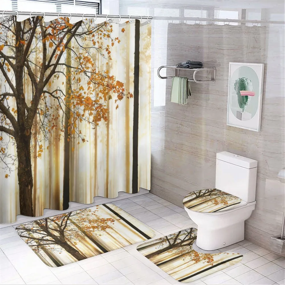 Bare Branches Fall Leaves — Your design