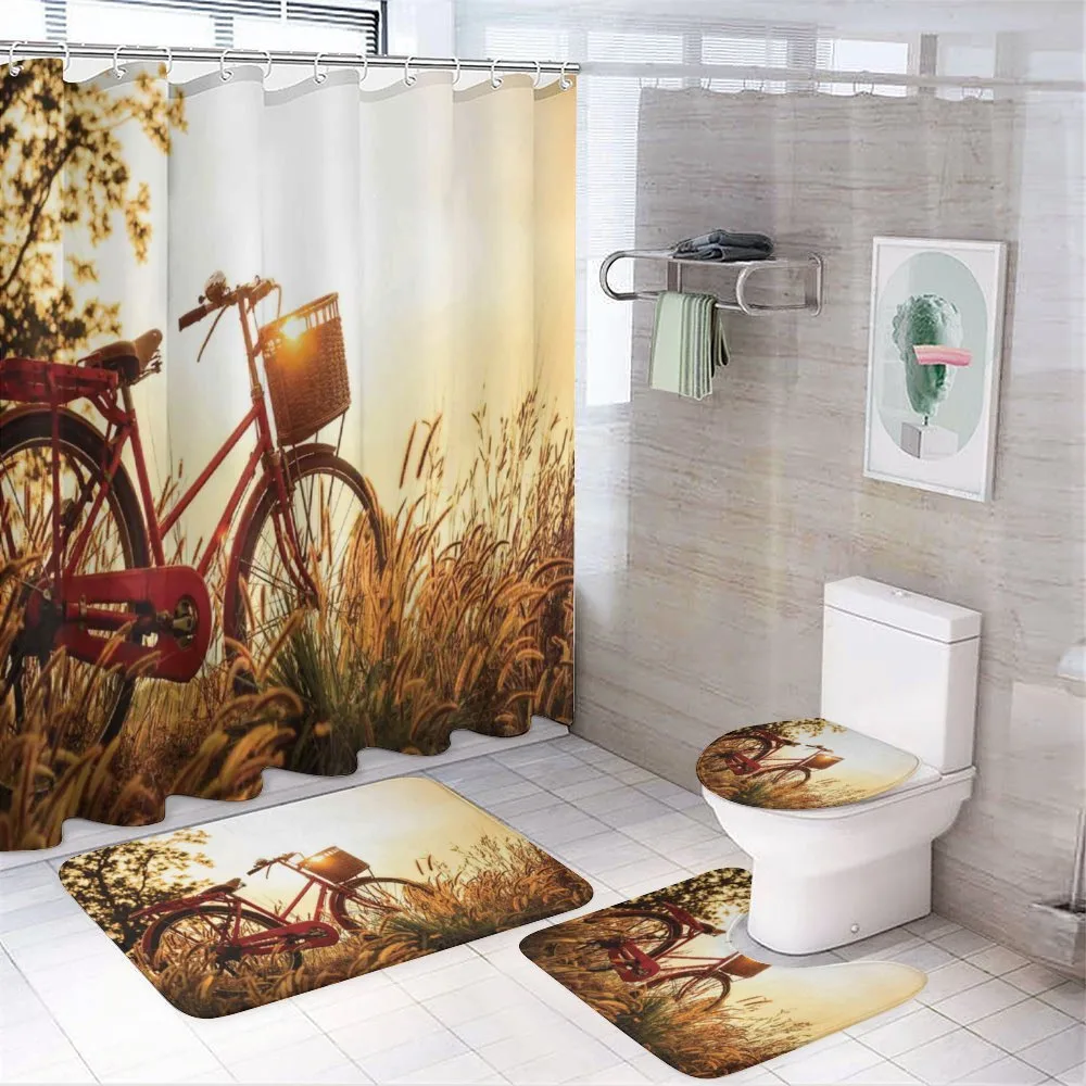 Bike in Sepia Tones Rural — Your design