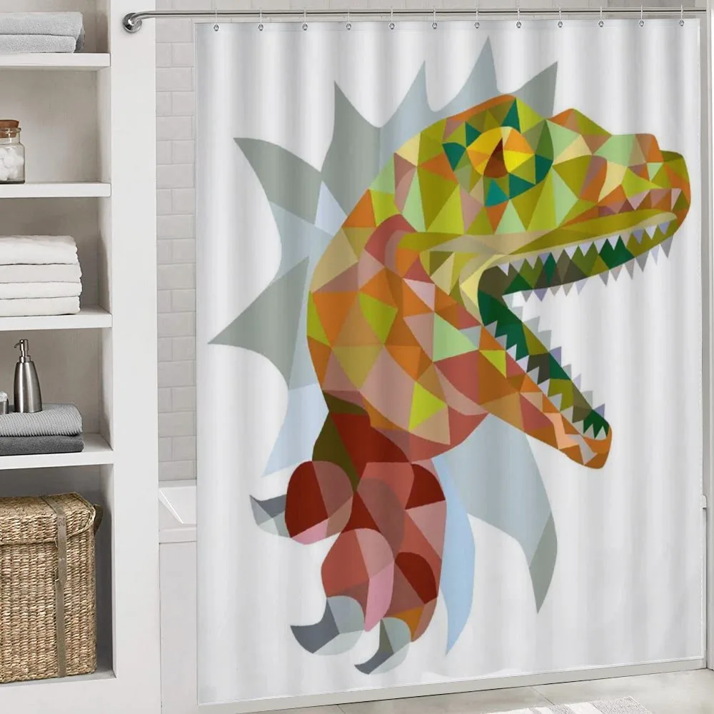 Colorful Mosaic T-rex — Detail 4