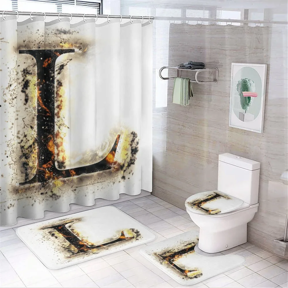 Fire Letter Capital L — Your design