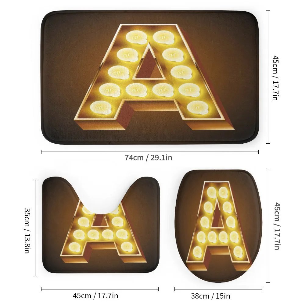 First Letter ABC Design — Detail 1