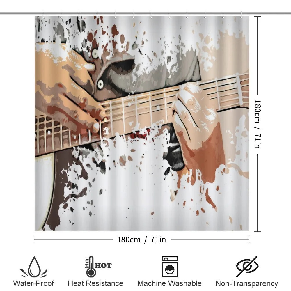 Man Playing Guitar — Detail 2