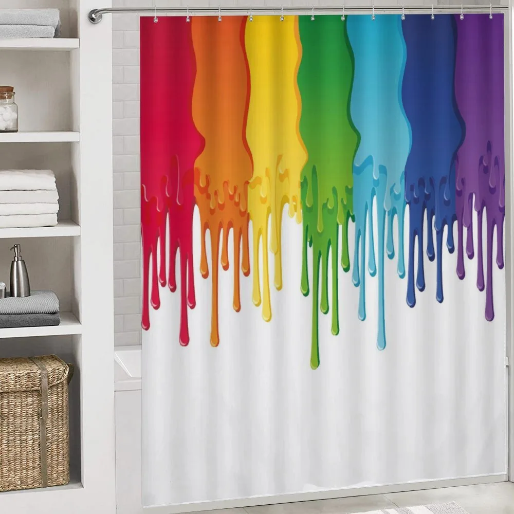Rainbow Colored Paint — Detail 4