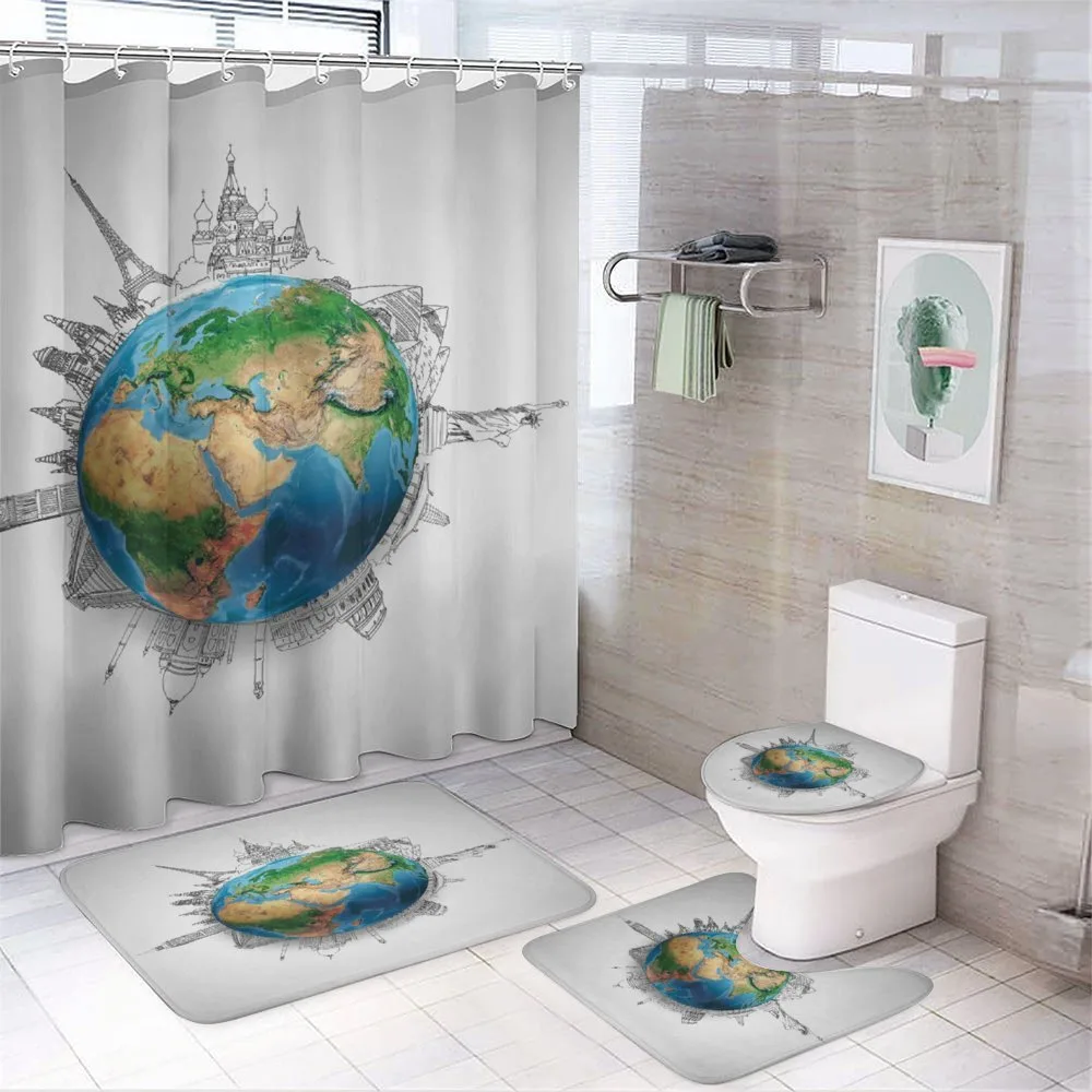 Realistic Globe Planet — Your design