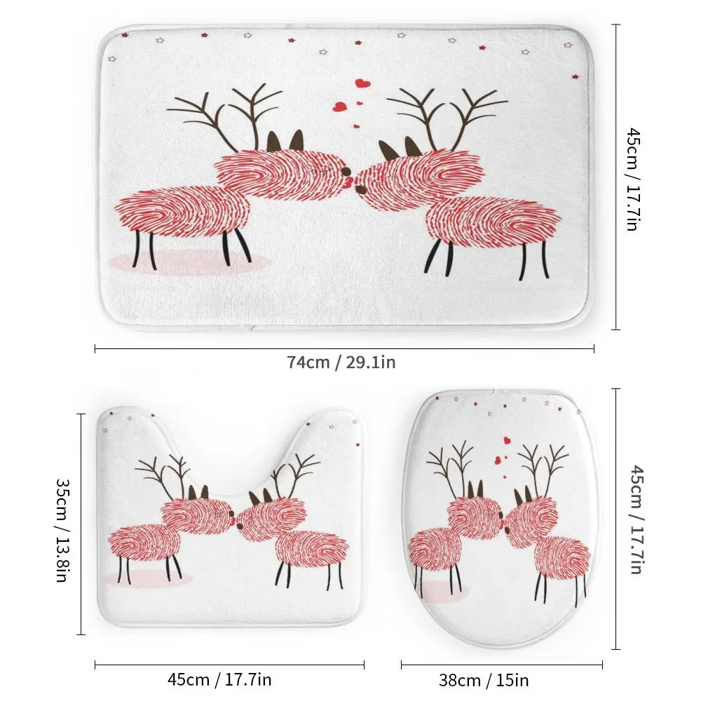 Reindeer with Finger Prints — Detail 1