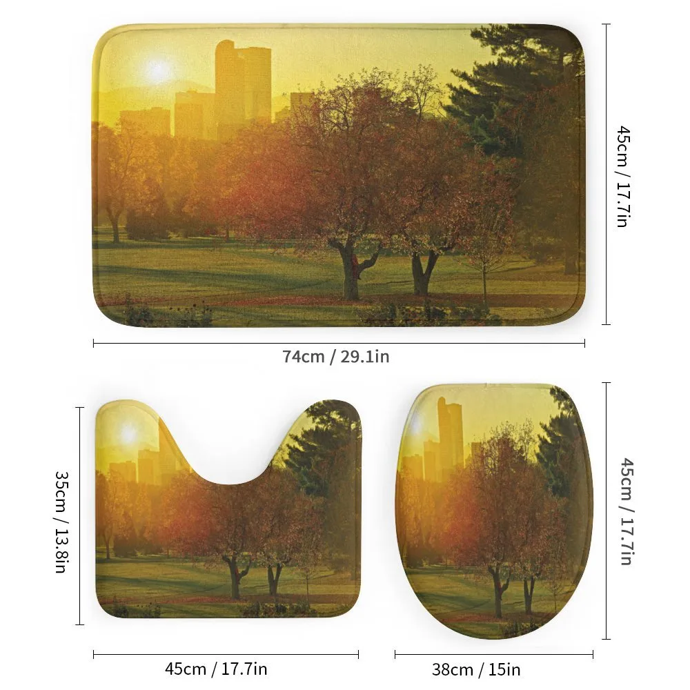 Sunset over City Park — Detail 1
