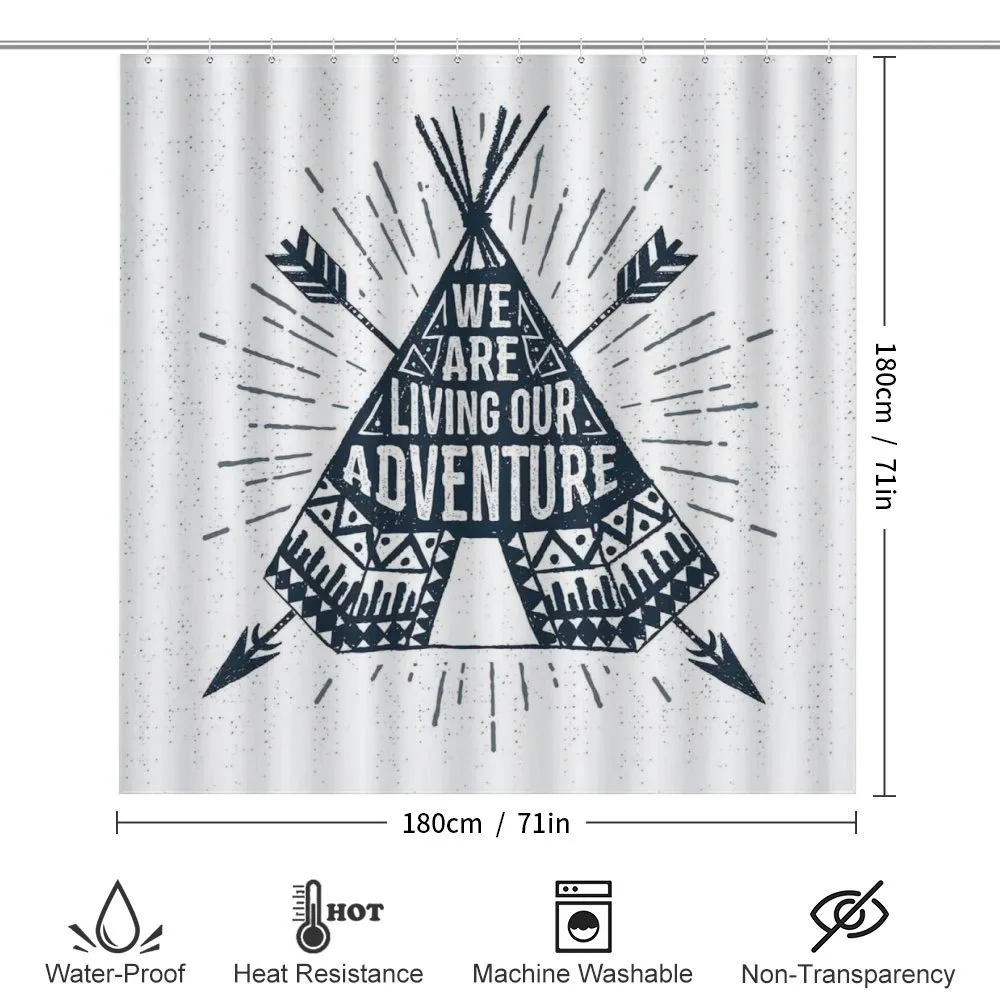 Teepee with Arrows — Detail 2