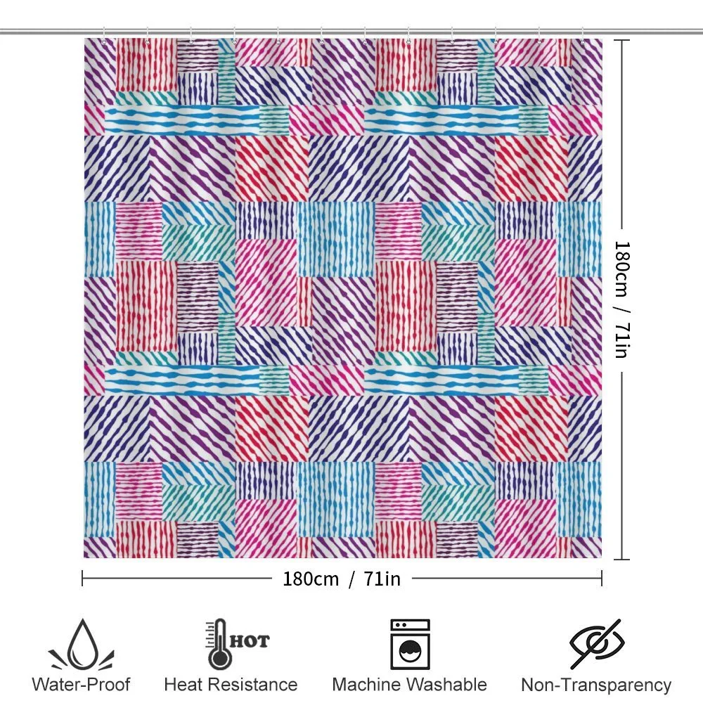 Wavy Lines Vertical — Detail 2