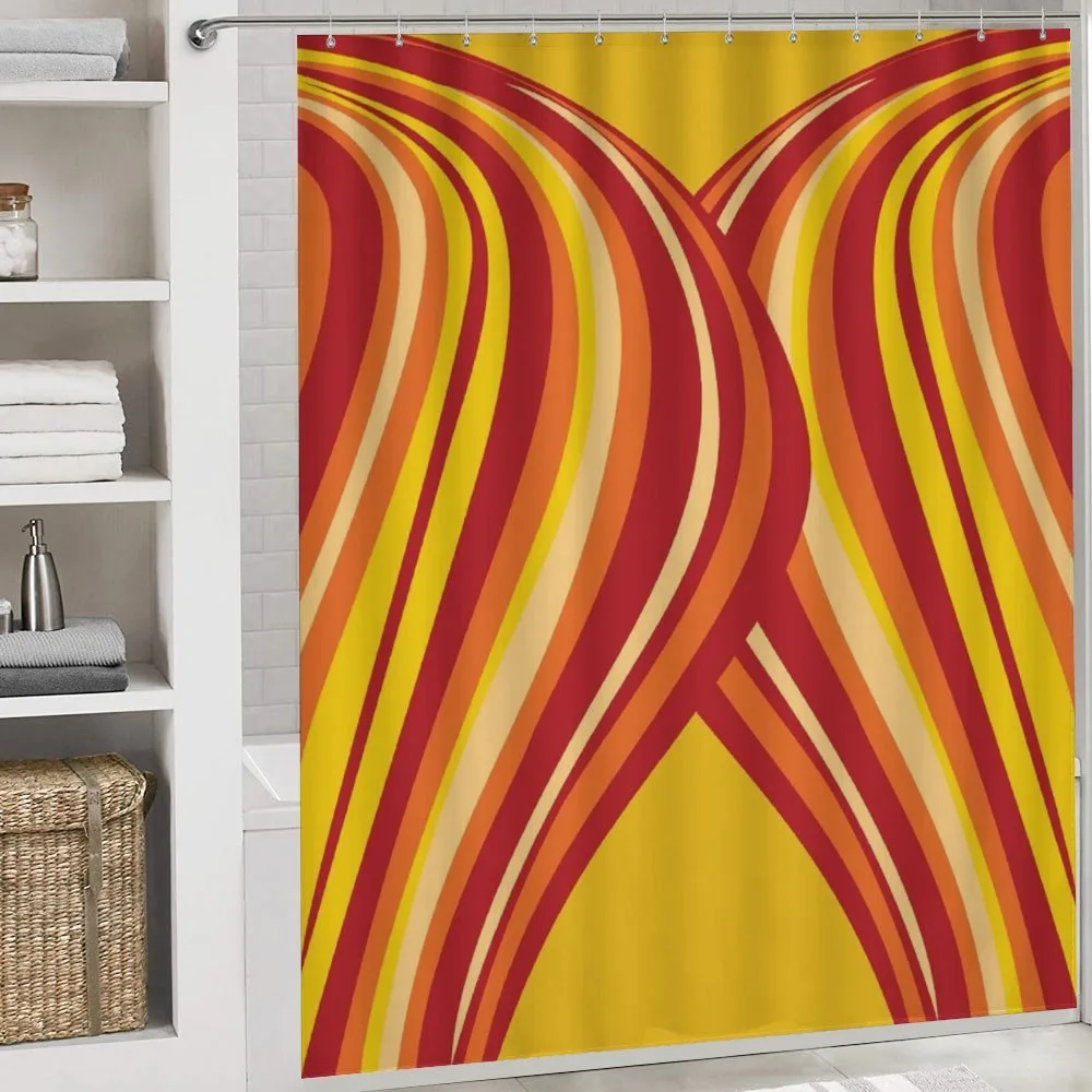 Wavy Stripes Abstract — Detail 4