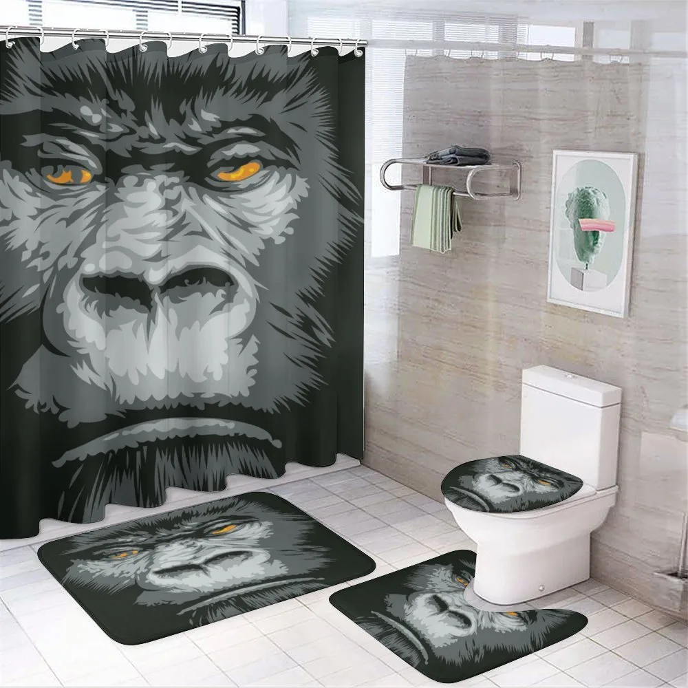 Wild Gorilla Orange Eyes — Your design