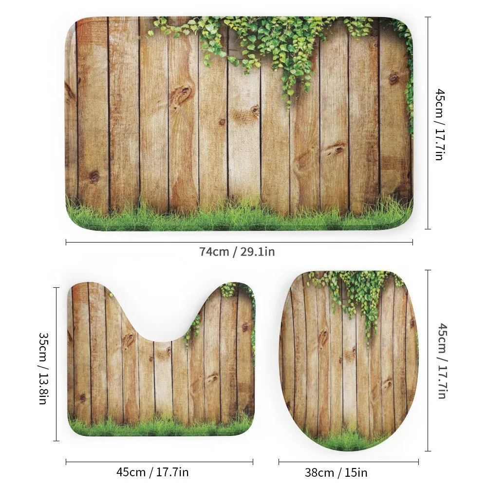Wooden Garden Fence — Detail 1