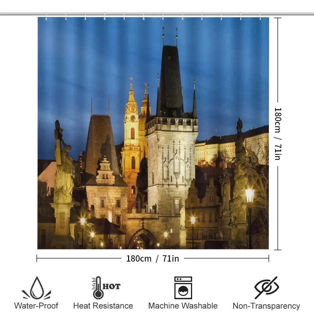 Building Tower Prague — Detail 2