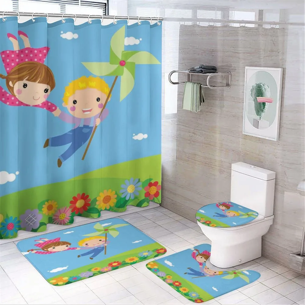 Cartoon Kids Friends — Your design
