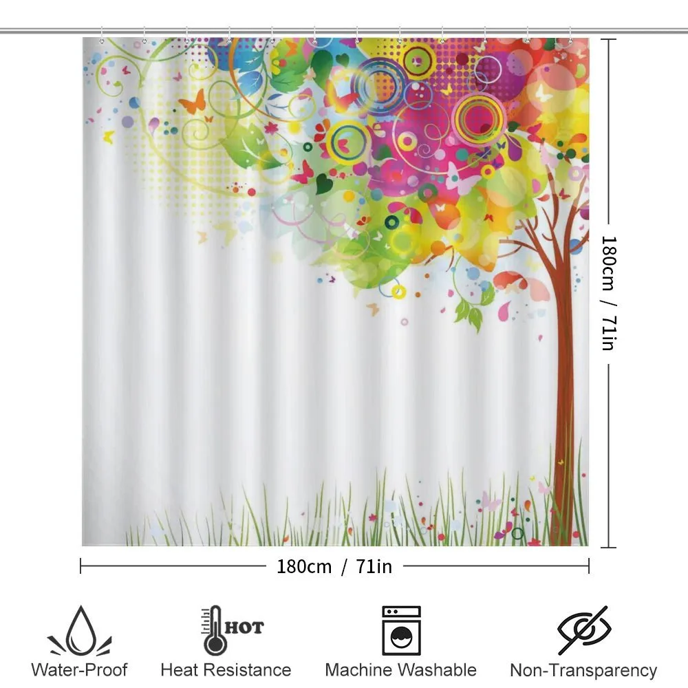 Color Bursting Tree of Life — Detail 2