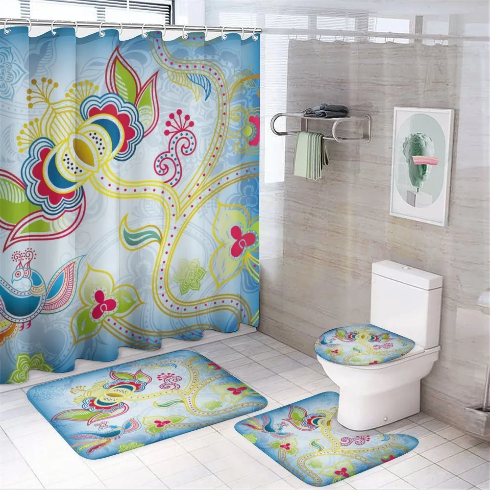 Colorful Floral Art Motif — Your design