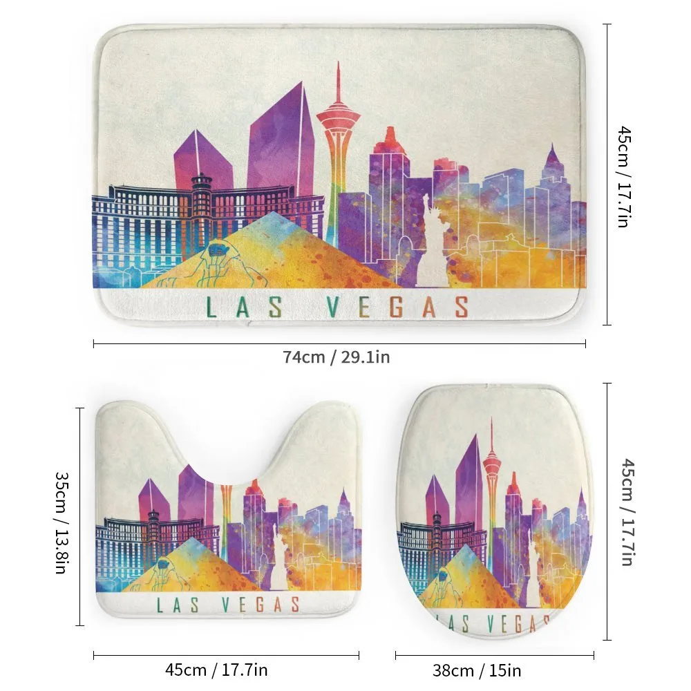 Colorful Landmarks Design — Detail 1