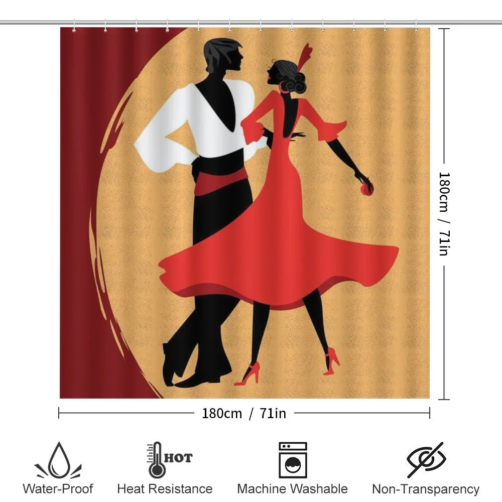 Dancers in Folk Dresses — Detail 2
