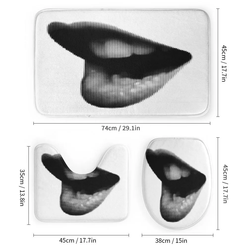 Digital Happy Woman Lips — Detail 1