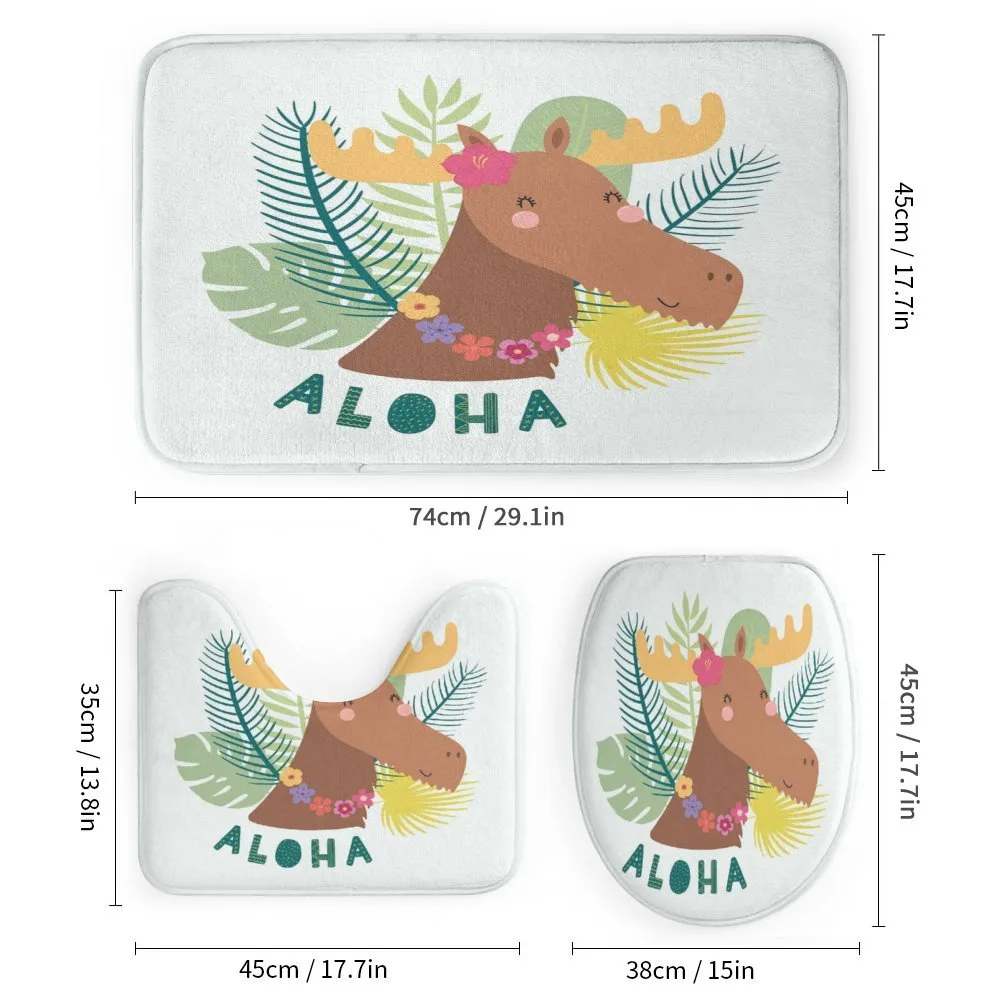 Flourish Happy Moose Aloha — Detail 1
