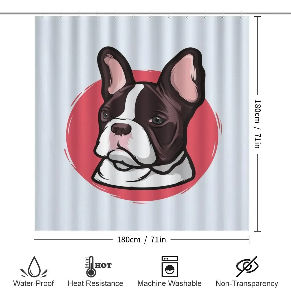 French Bulldog Hipster — Detail 2
