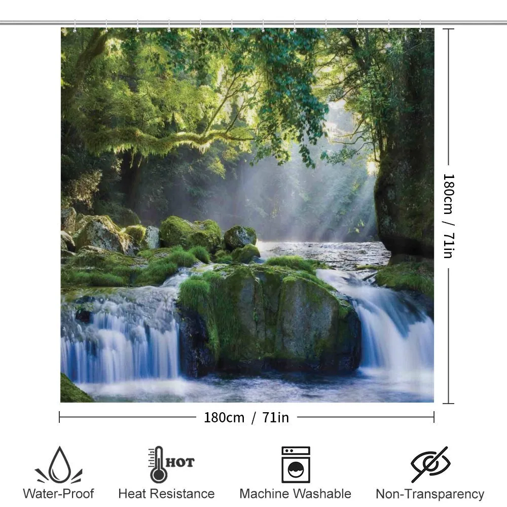 Green Forest and Streaming — Detail 2