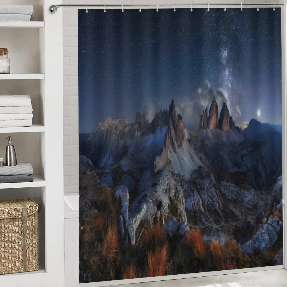 Italy Mountains Milky Way — Detail 4