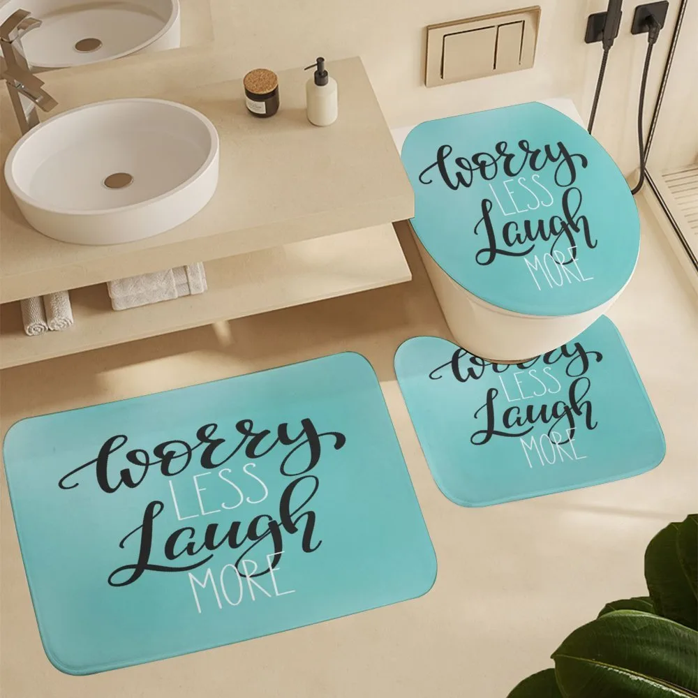 Laugh More Worry Less Text — Detail 5