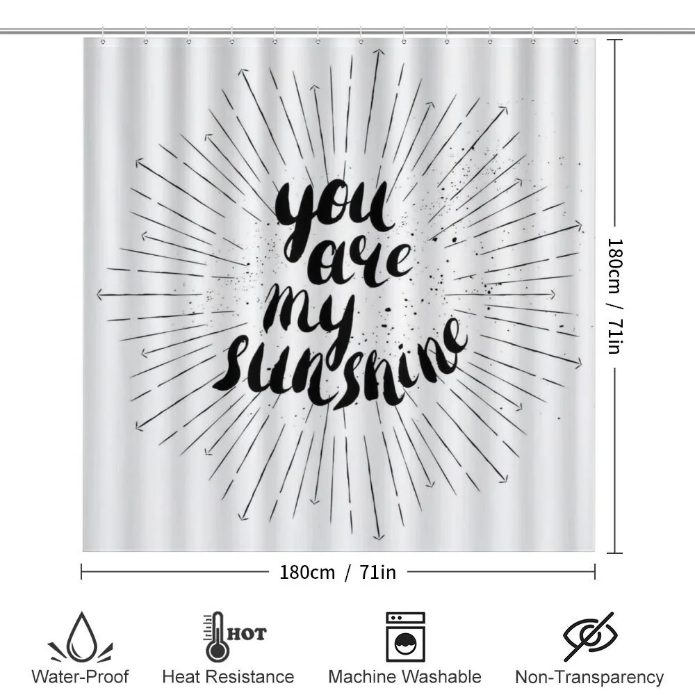 Monochrome Love Slogan — Detail 2