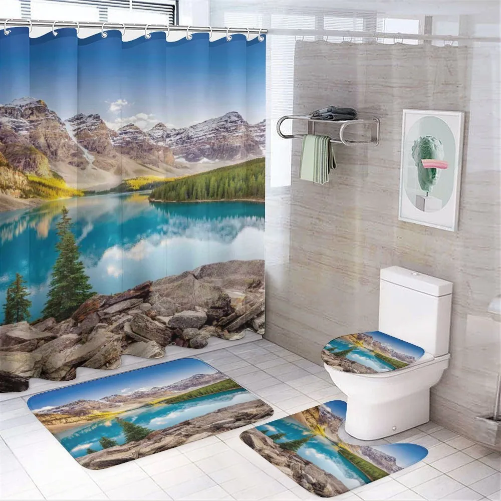 Moraine Lake Sunset — Your design